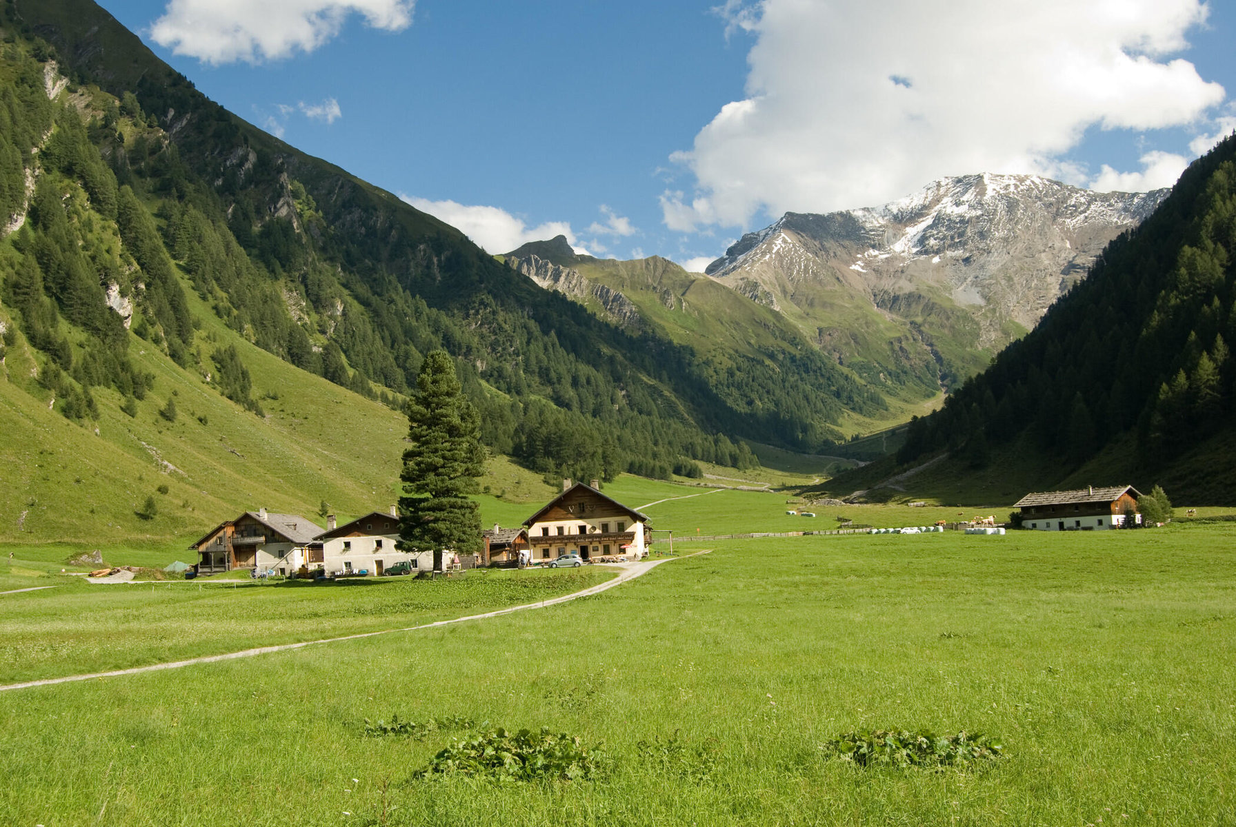 Alpengasthof Kasern in den Alpen