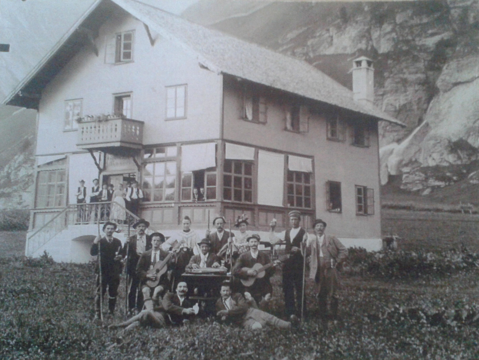 Alpengasthof Kasern früher